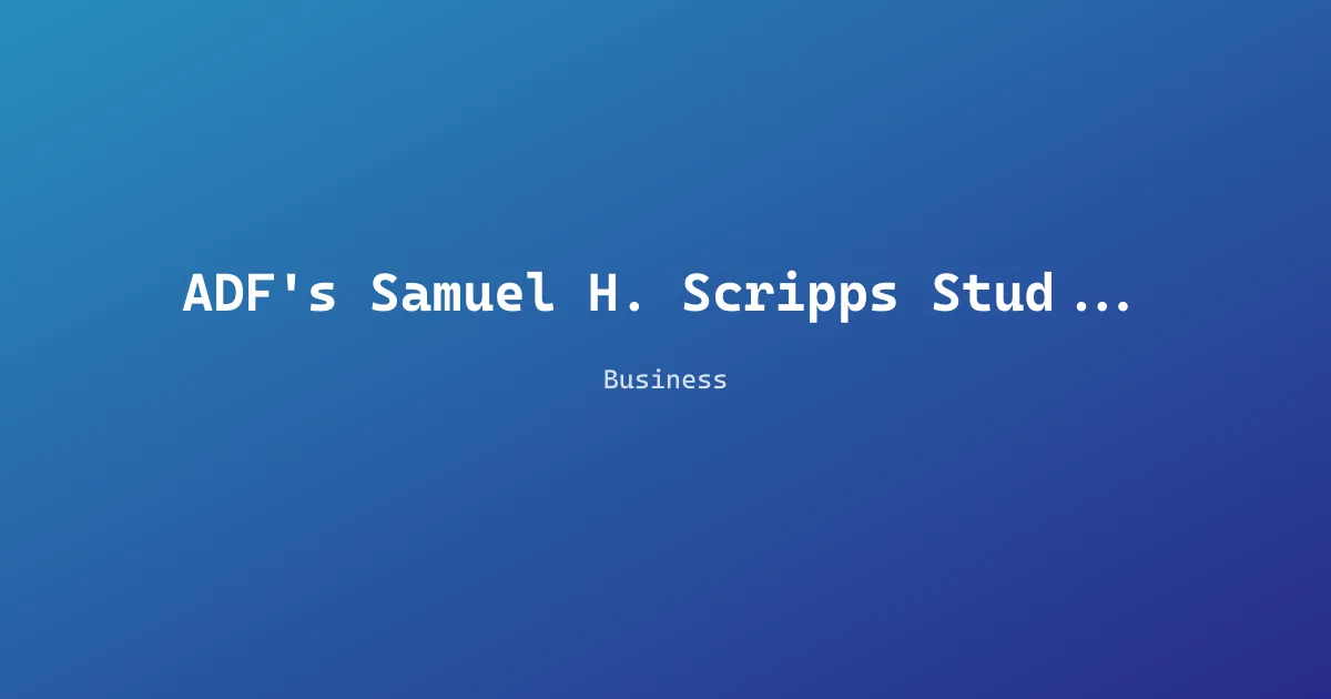 ADF's Samuel H. Scripps Studios