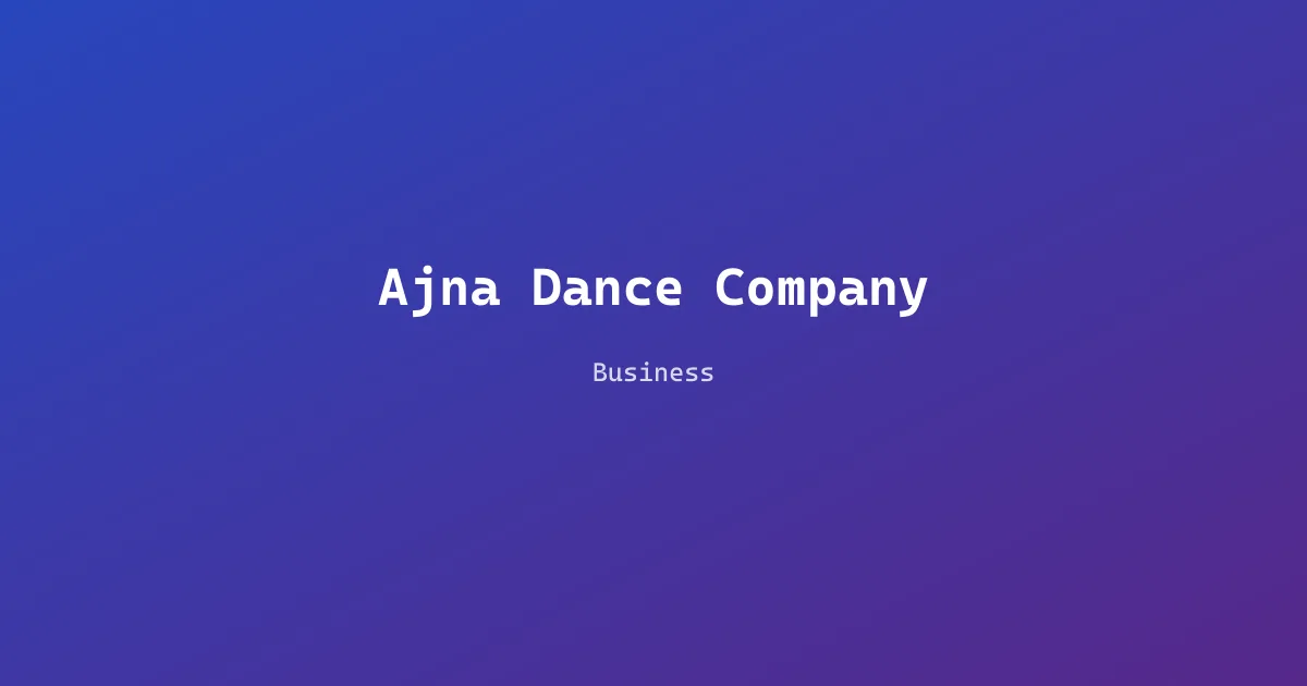 Ajna Dance Company