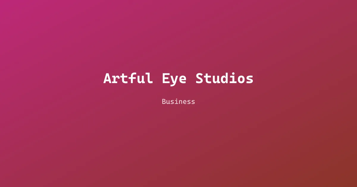 Artful Eye Studios
