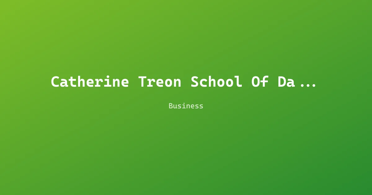 Catherine Treon School Of Dance