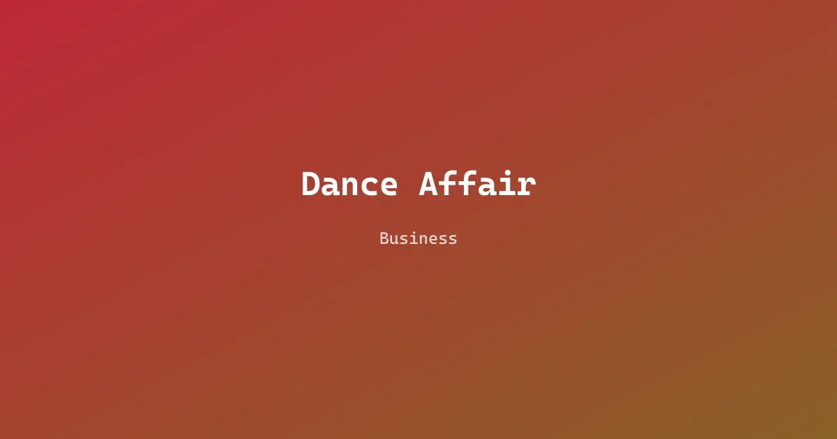 Dance Affair