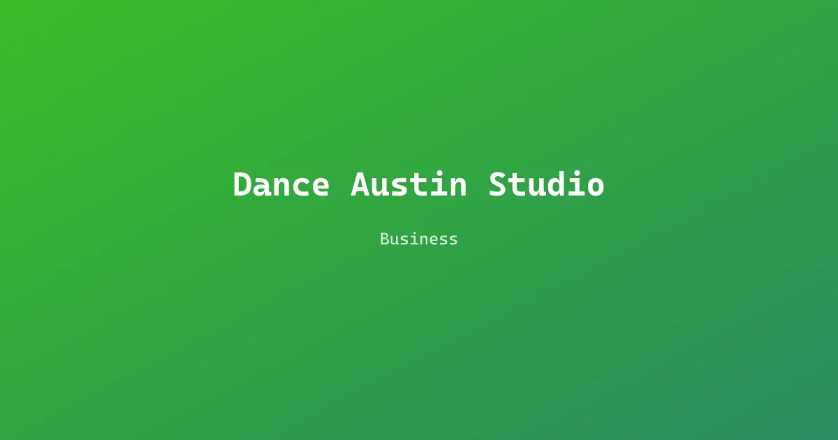 Dance Austin Studio