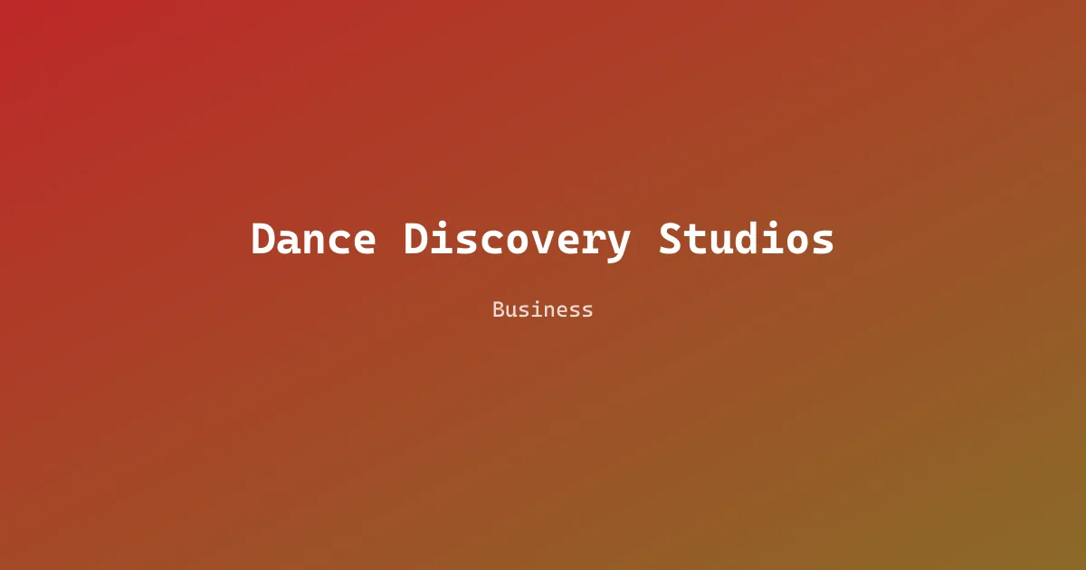 Dance Discovery Studios
