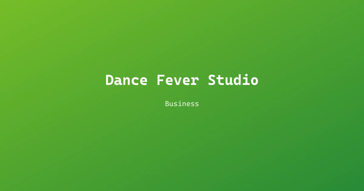 Dance Fever Studio