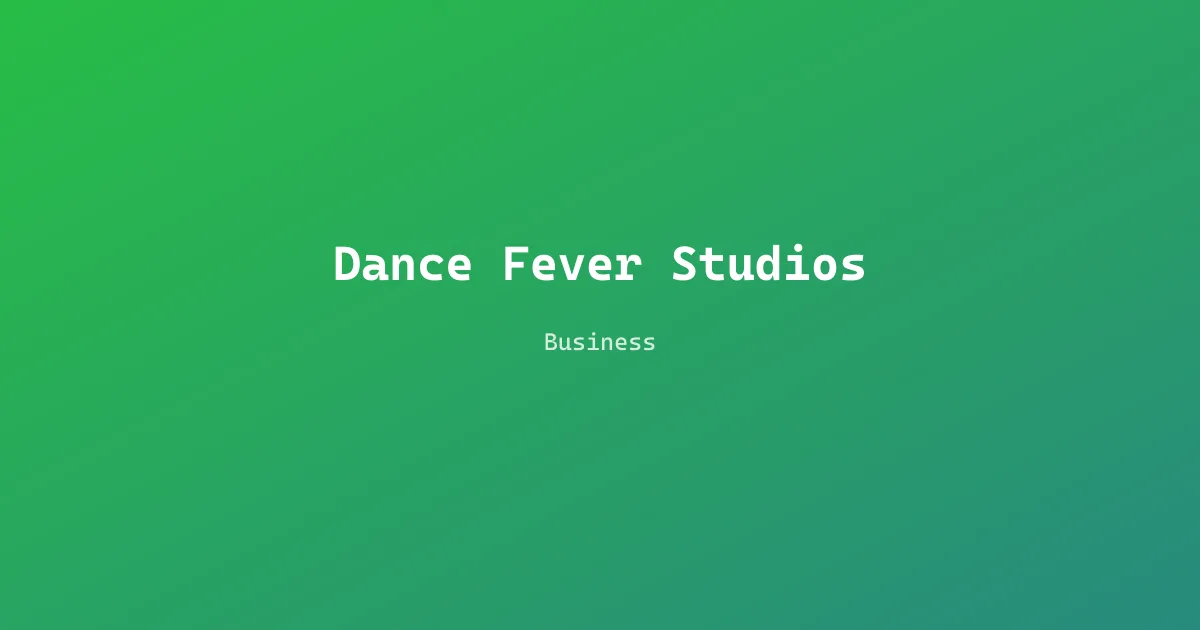 Dance Fever Studios