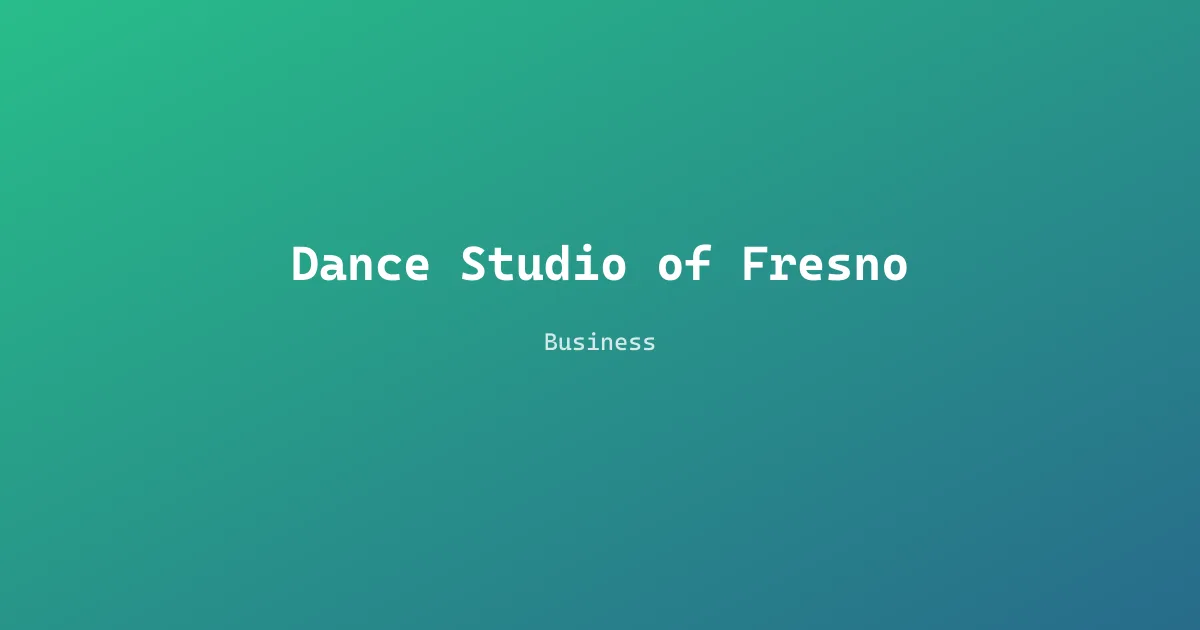 Dance Studio of Fresno