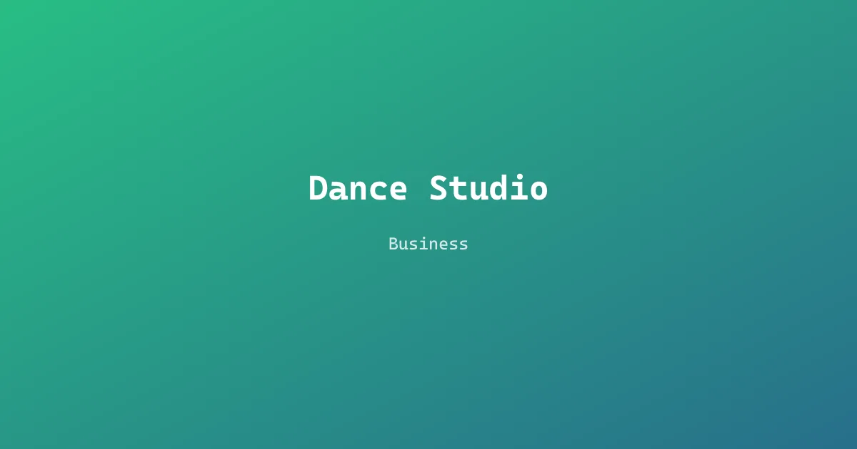 Dance Studio