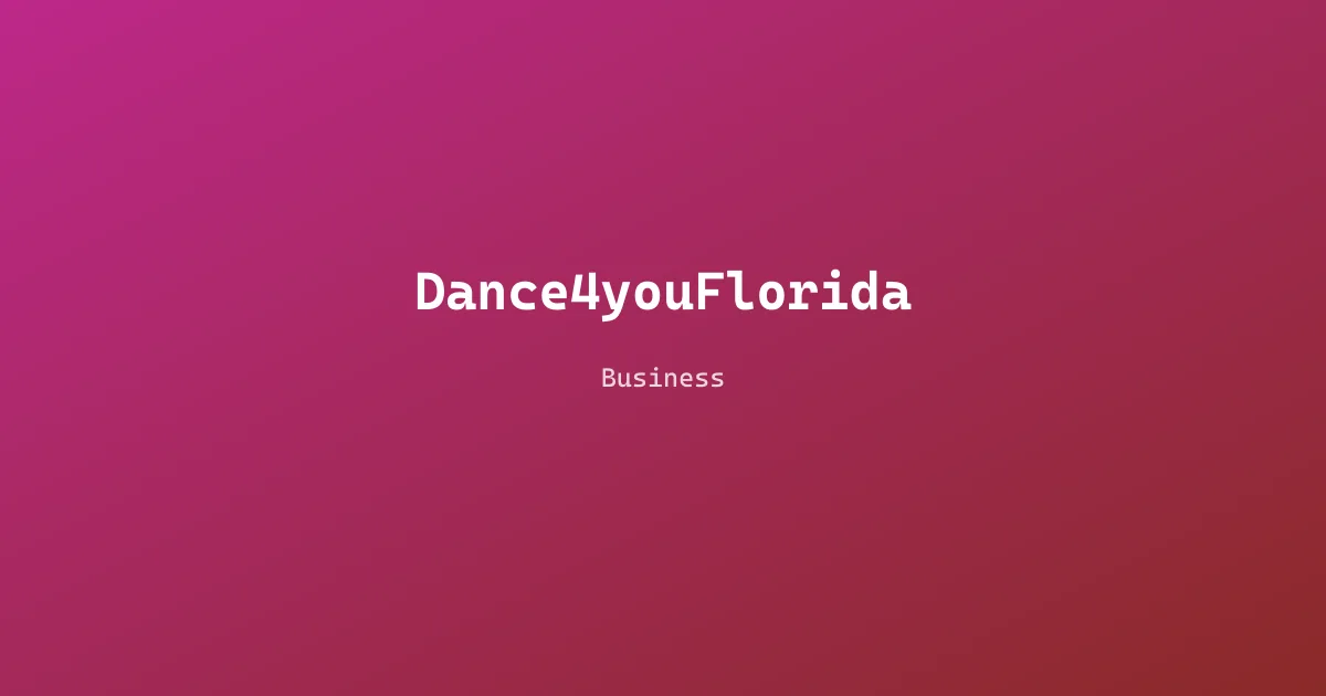 Dance4youFlorida