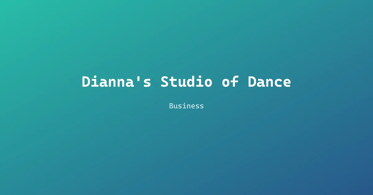 Dianna's Studio of Dance