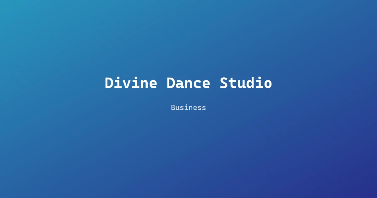 Divine Dance Studio