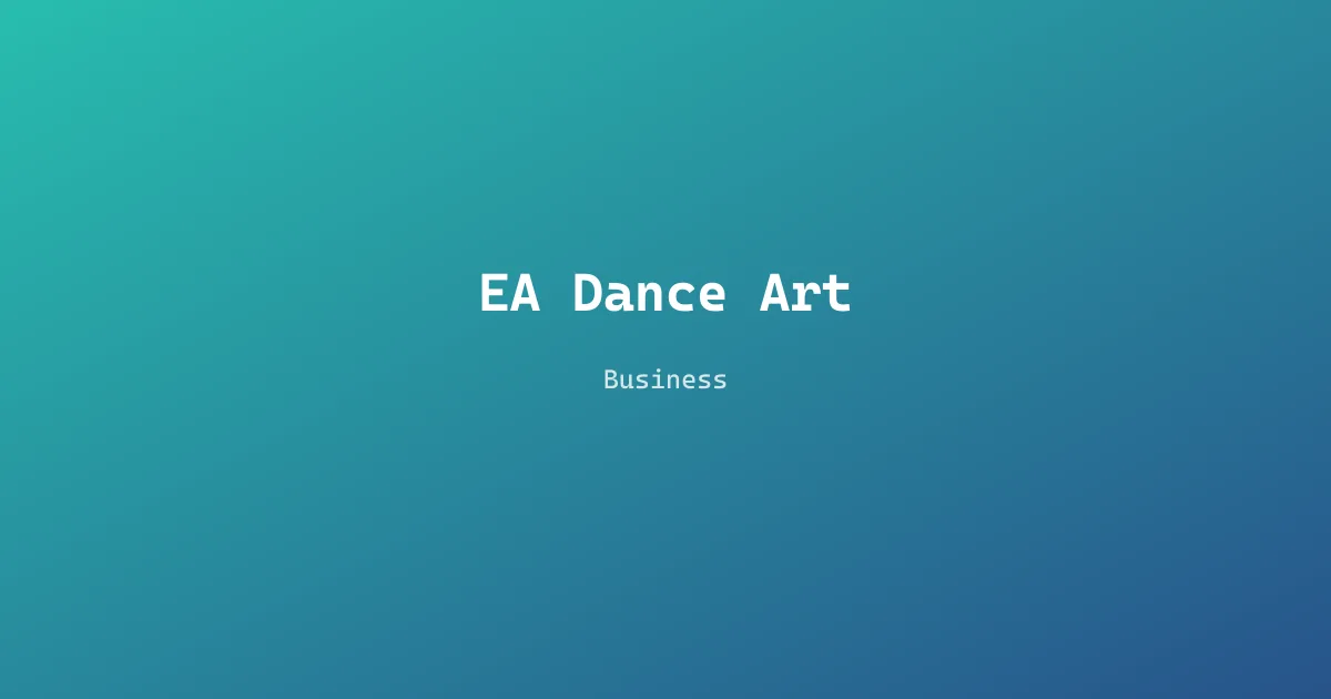 EA Dance Art