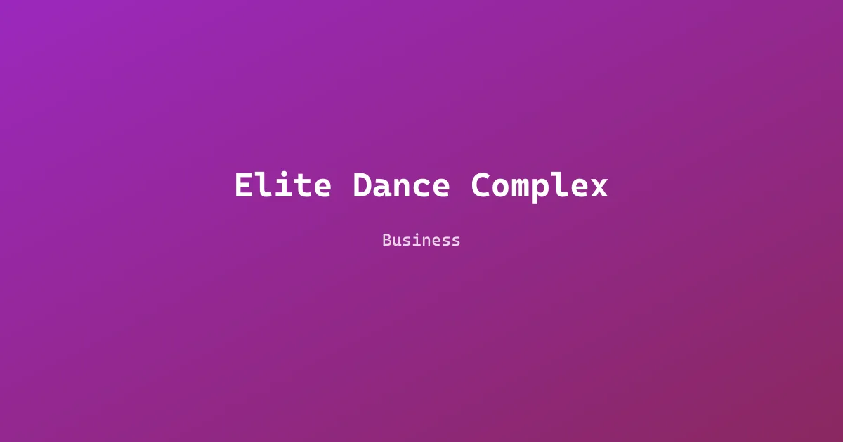 Elite Dance Complex
