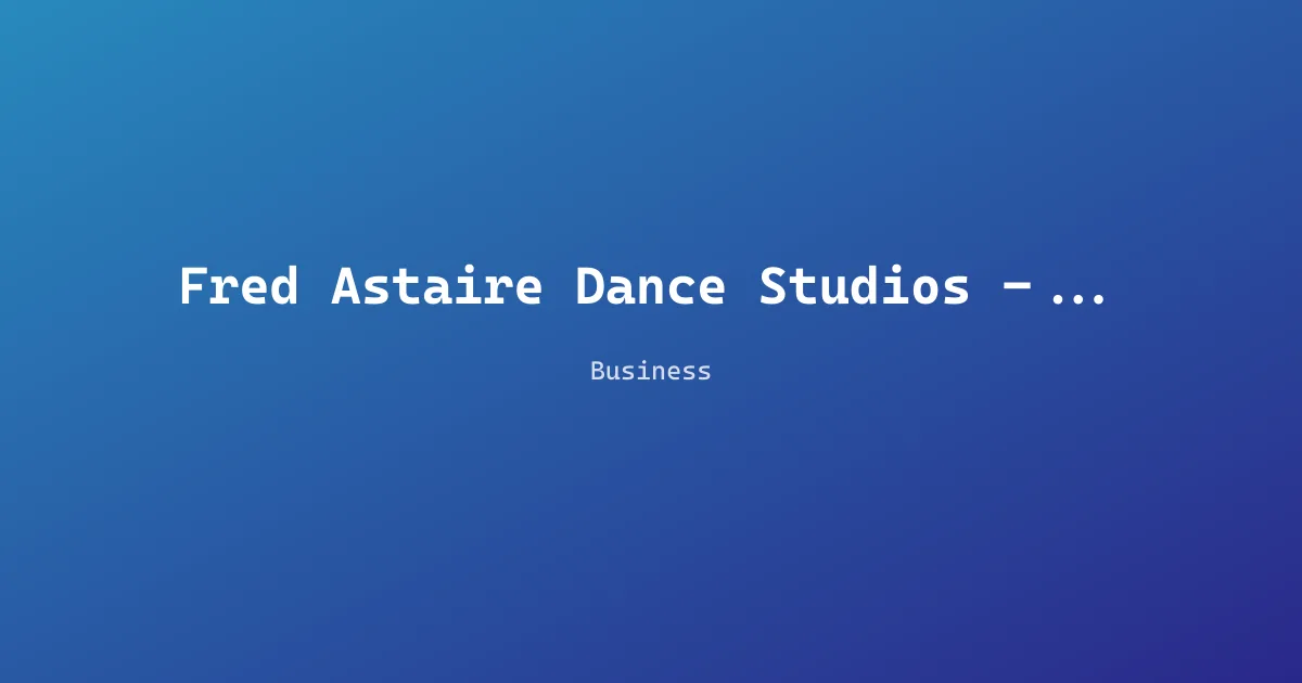 Fred Astaire Dance Studios - Palm Harbor