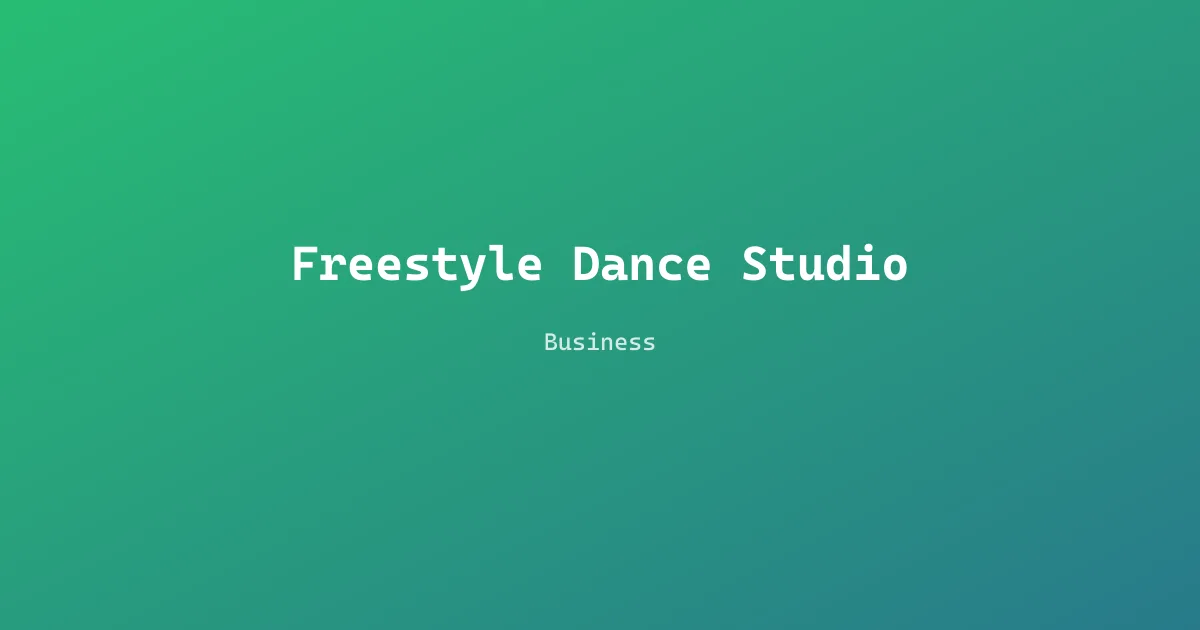 Freestyle Dance Studio