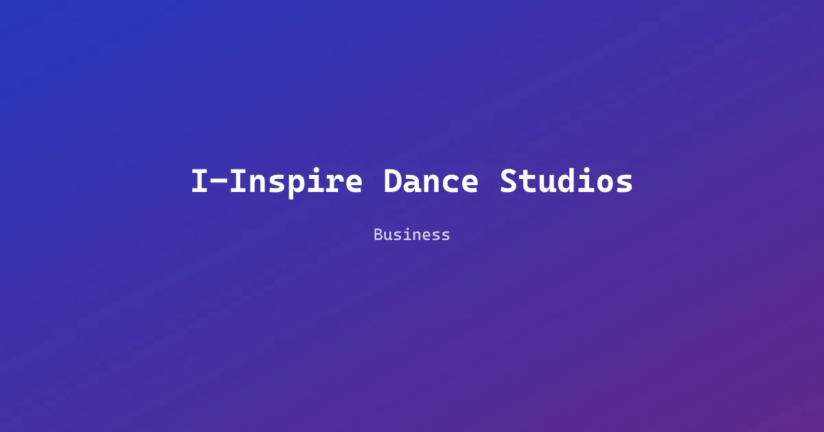 I-Inspire Dance Studios