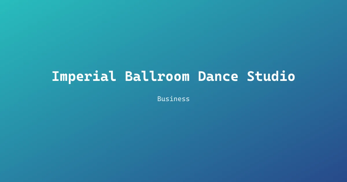 Imperial Ballroom Dance Studio