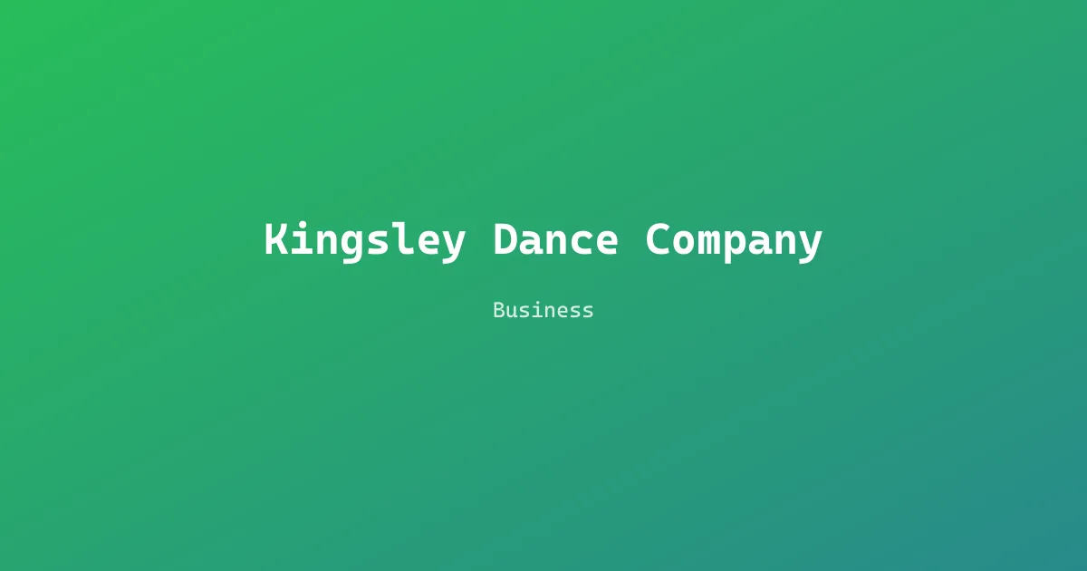 Kingsley Dance Company