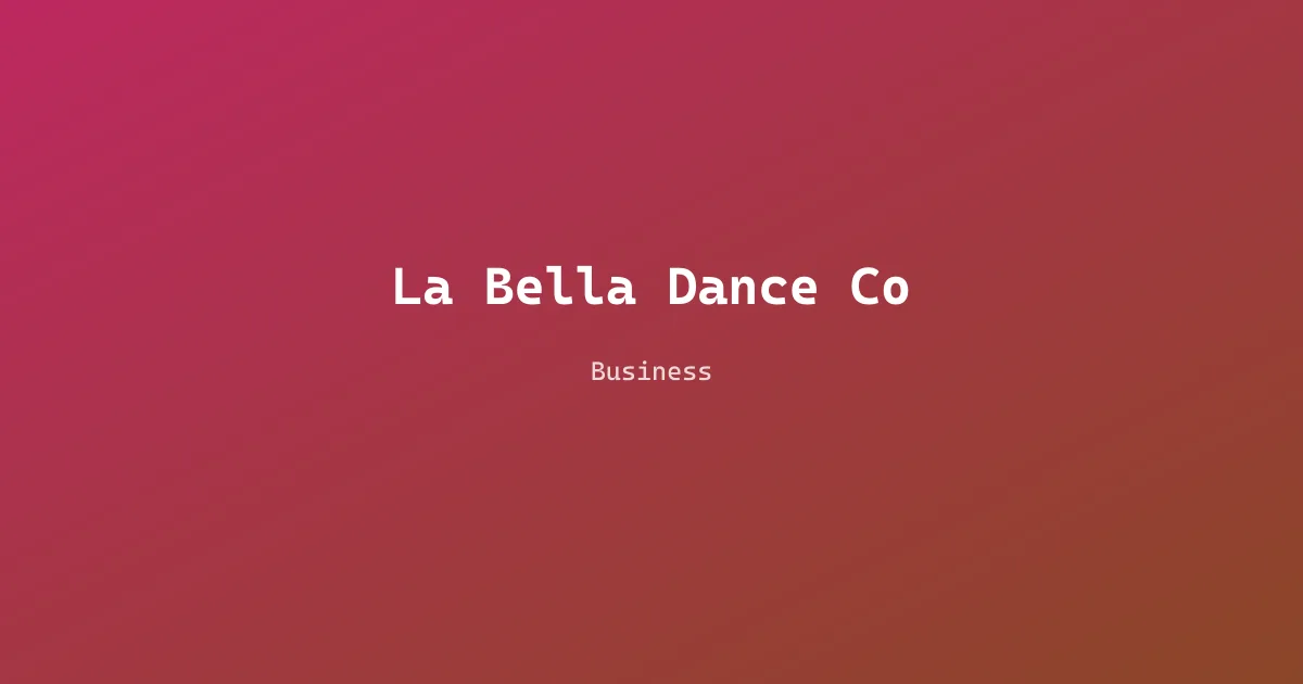 La Bella Dance Co
