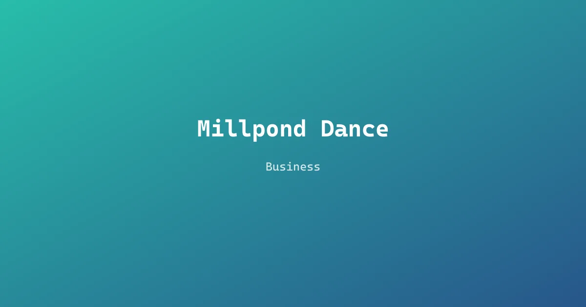 Millpond Dance