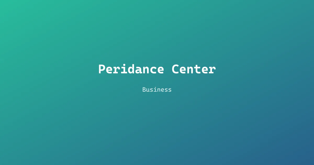 Peridance Center