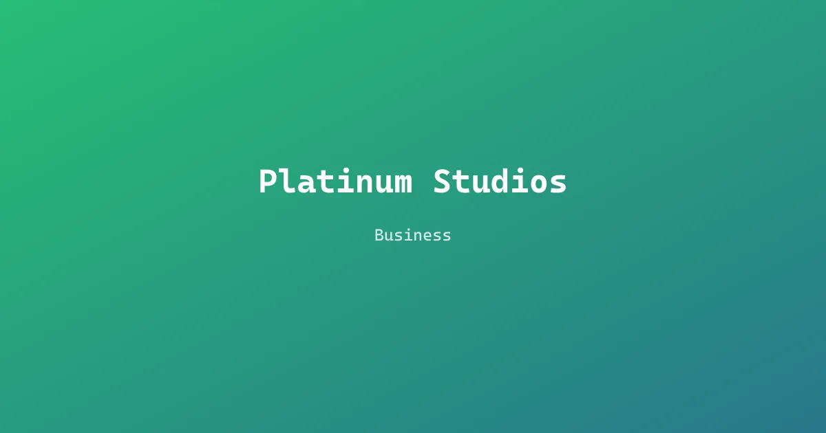 Platinum Studios