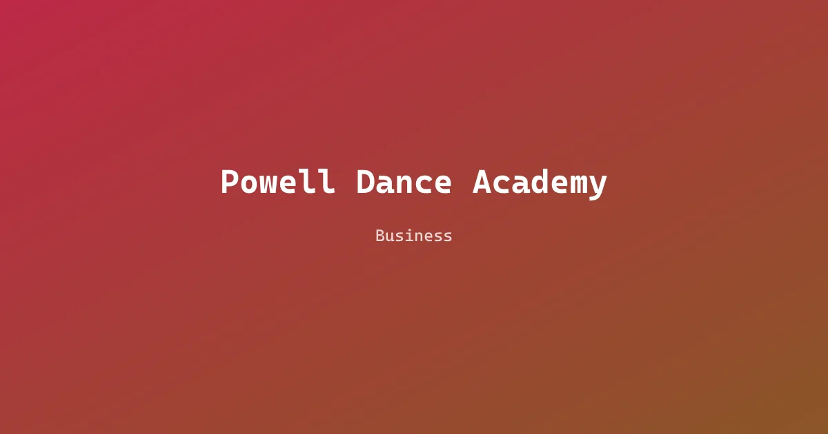 Powell Dance Academy
