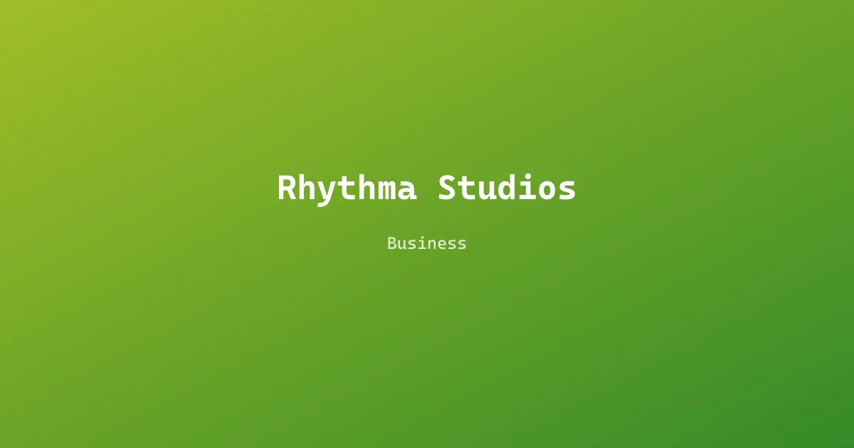 Rhythma Studios