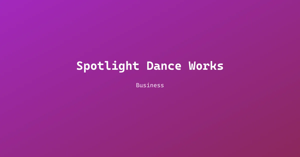 Spotlight Dance Works