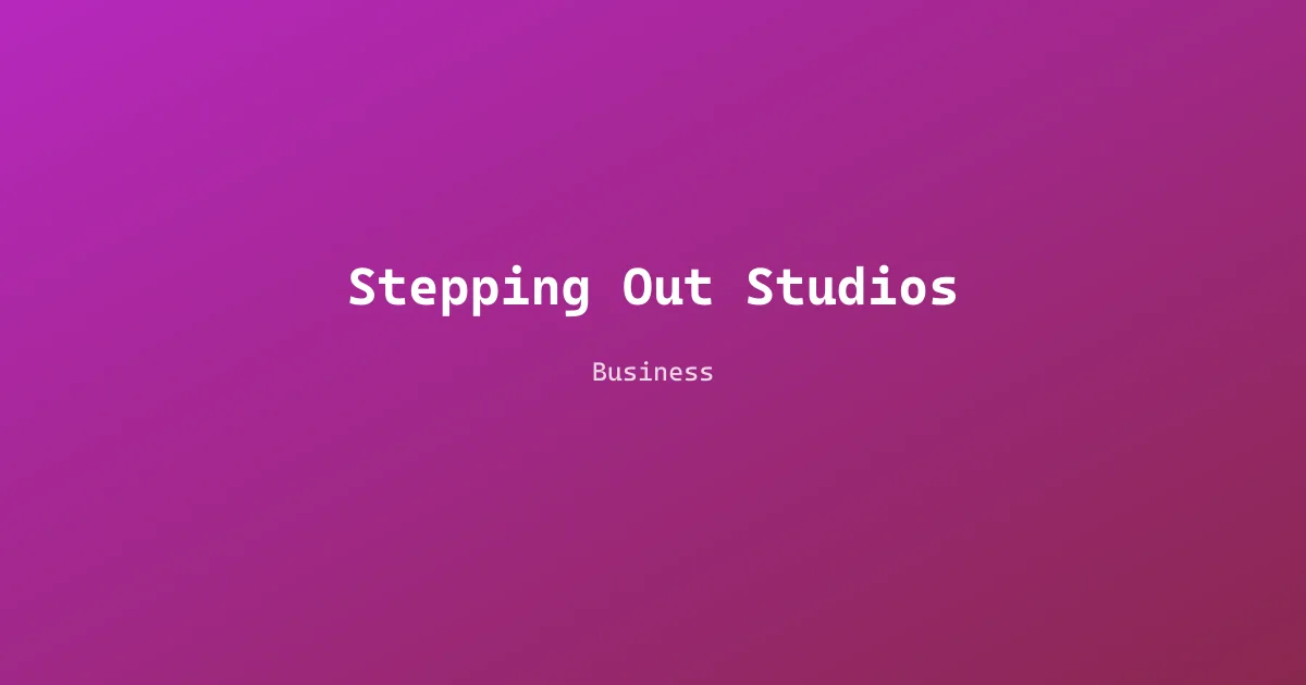 Stepping Out Studios