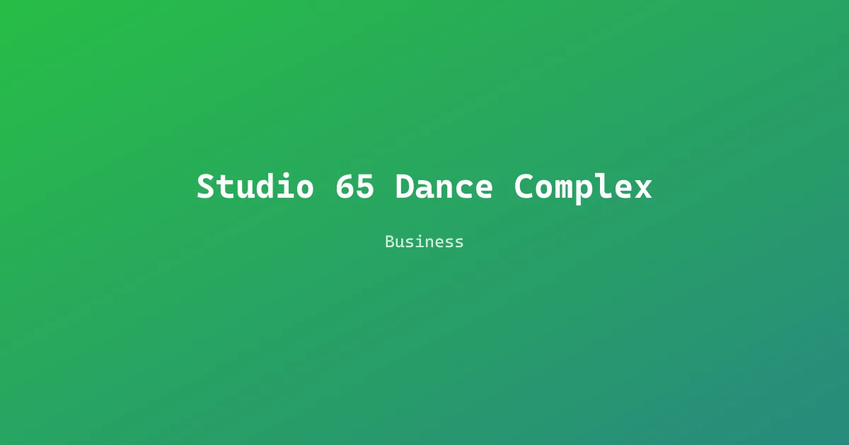 Studio 65 Dance Complex