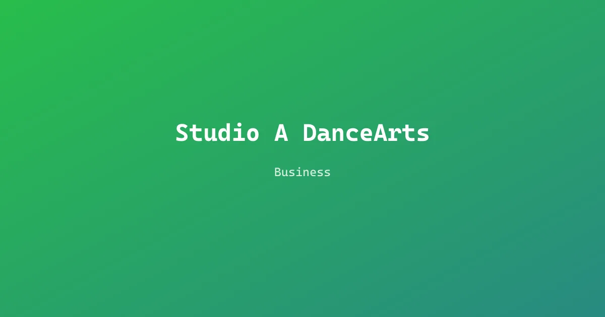 Studio A DanceArts