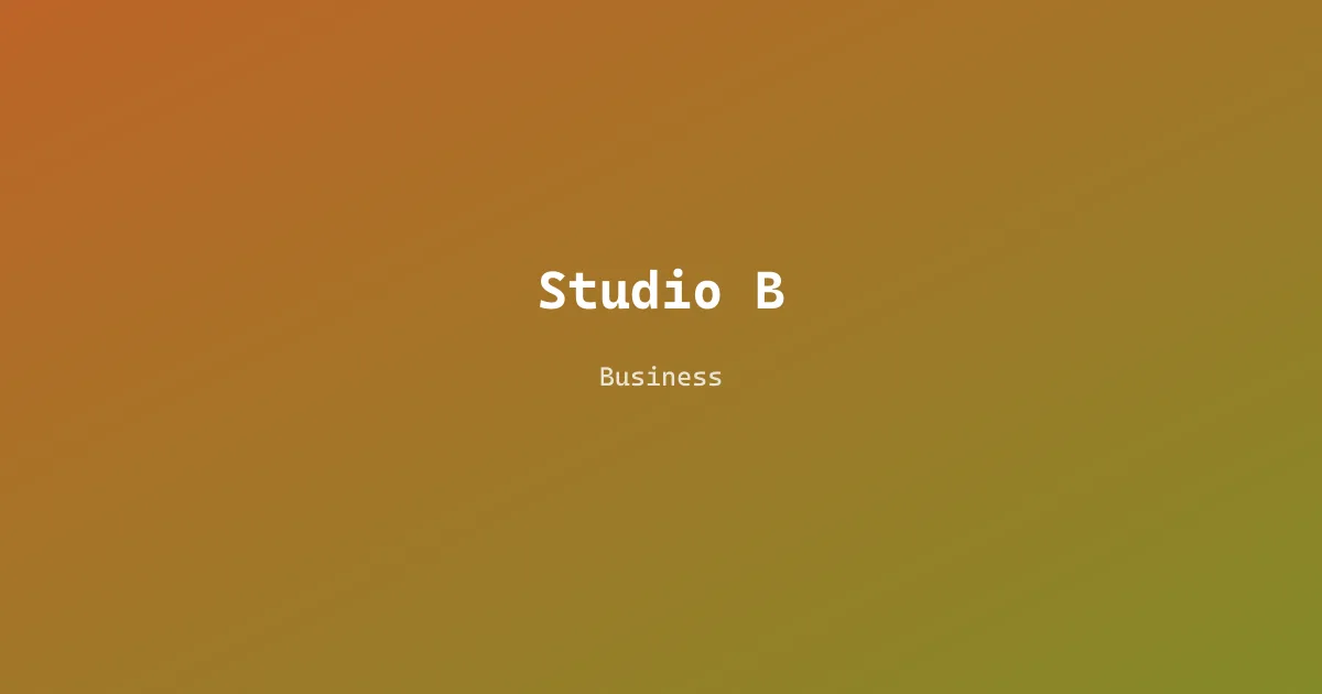 Studio B