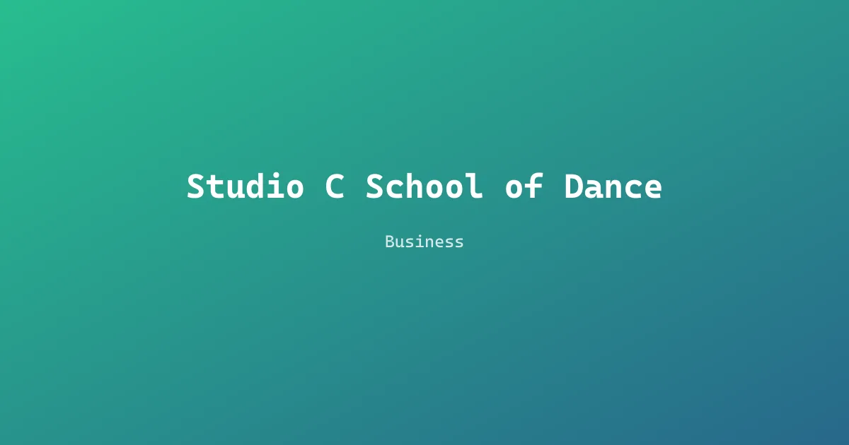 Studio C School of Dance