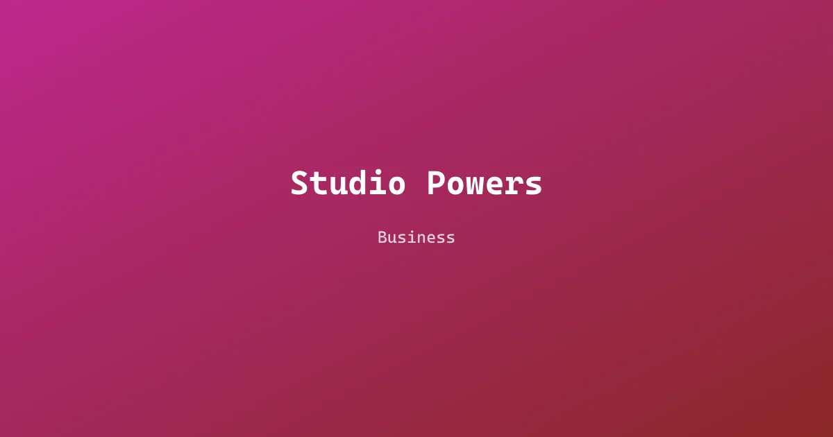 Studio Powers