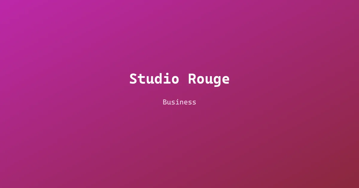 Studio Rouge