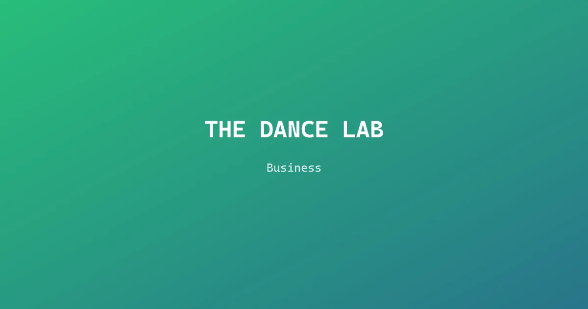 THE DANCE LAB