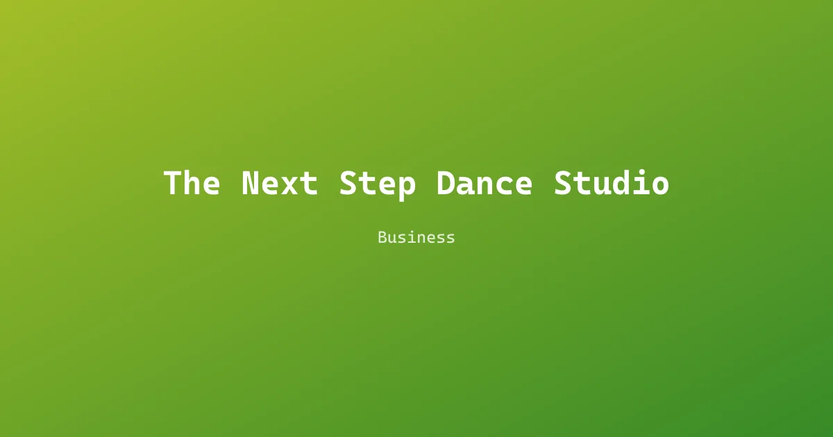 The Next Step Dance Studio