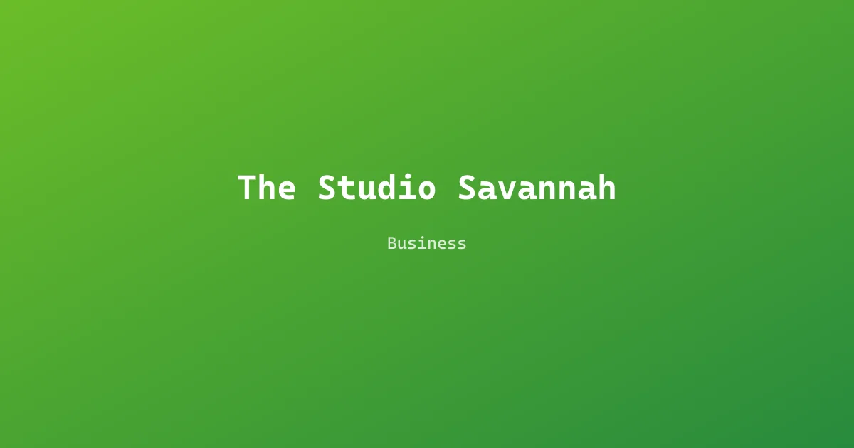 The Studio Savannah