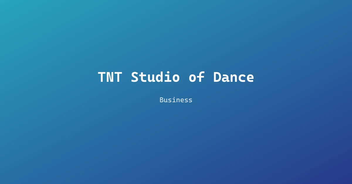 TNT Studio of Dance