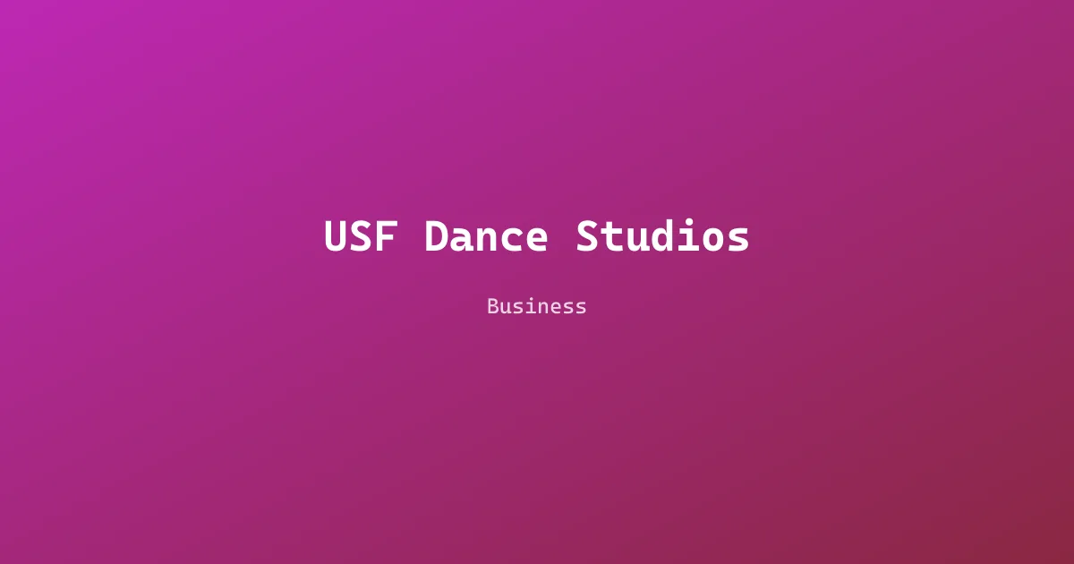USF Dance Studios