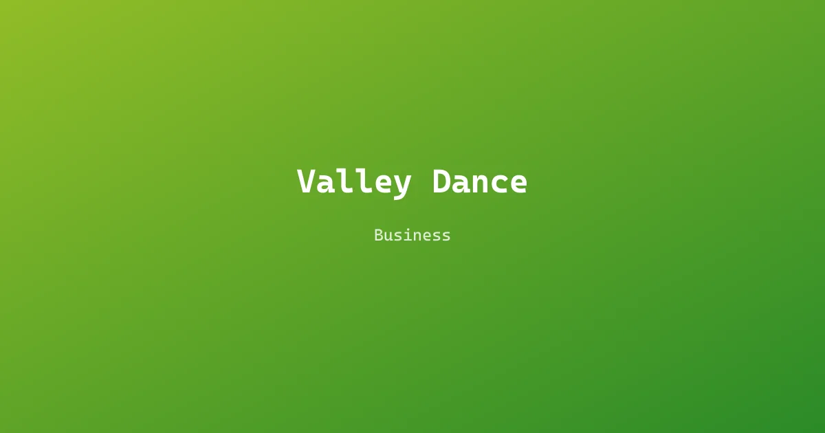 Valley Dance